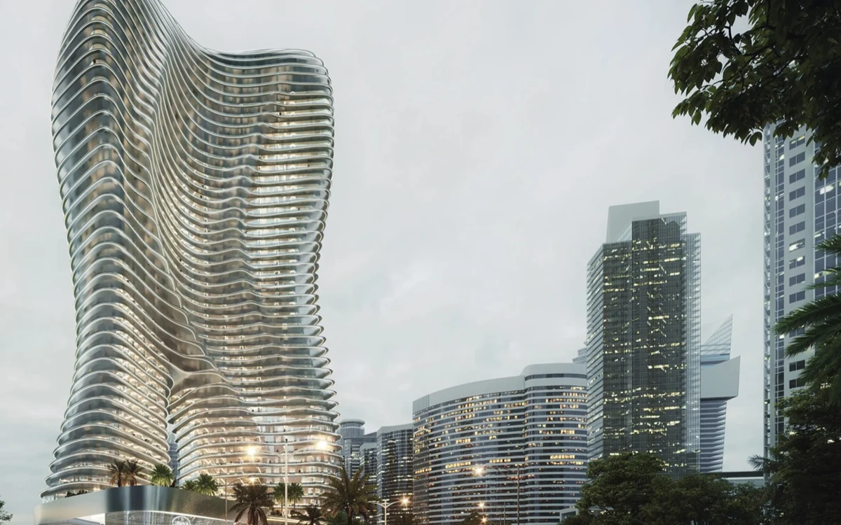 Bugatti Residences — developer exterior render
