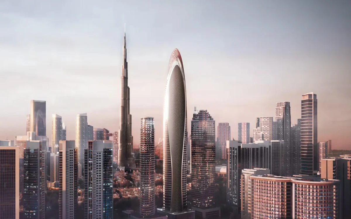Mercedes-Benz Places — developer exterior render