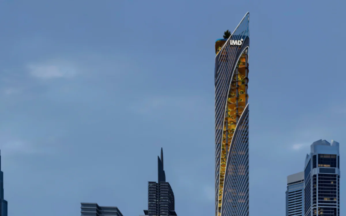 Christian A. Rockefeller Tower, Business Bay: developer render